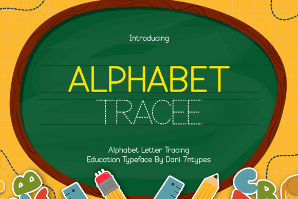 Alphabet Tracee: A Playful Font for Branding