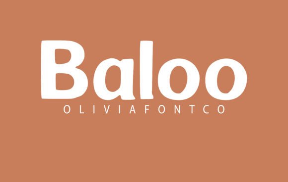 Baloo: A Handwritten Typeface for Editorial Design