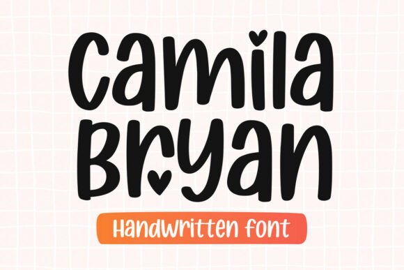Camila Bryan: The Heartfelt Script Font for Crafters