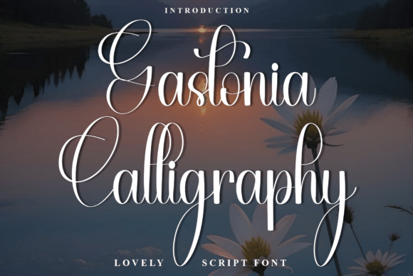 Gastonia Calligraphy: A Warm Typeface for Branding