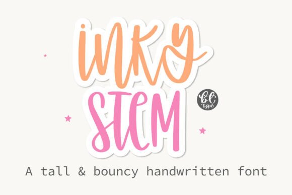 Inkystem Font: A Playful Choice for Modern Web Design