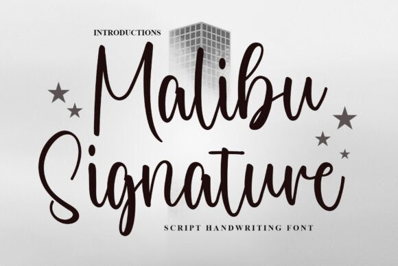 Malibu Signature: A Premium Script Font for Web Design