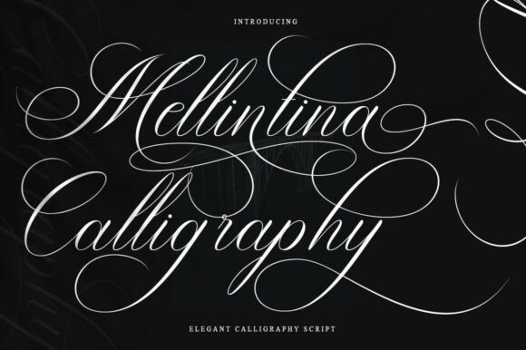 Melintina Calligraphy: A Premium Font for Campaigns