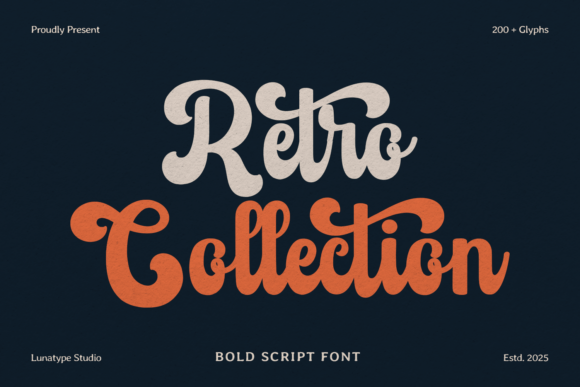 Retro Collection Font Review for Web Design