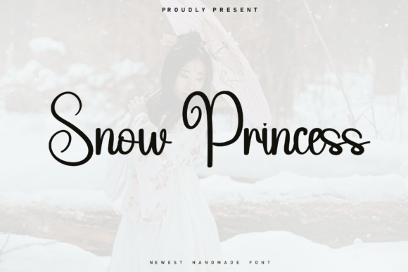 Snow Princess: The Script Font That Elevates Campaign Design
