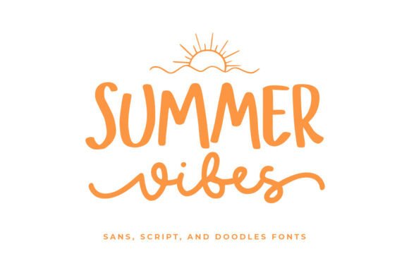 Summer Vibes Trio Font Review
